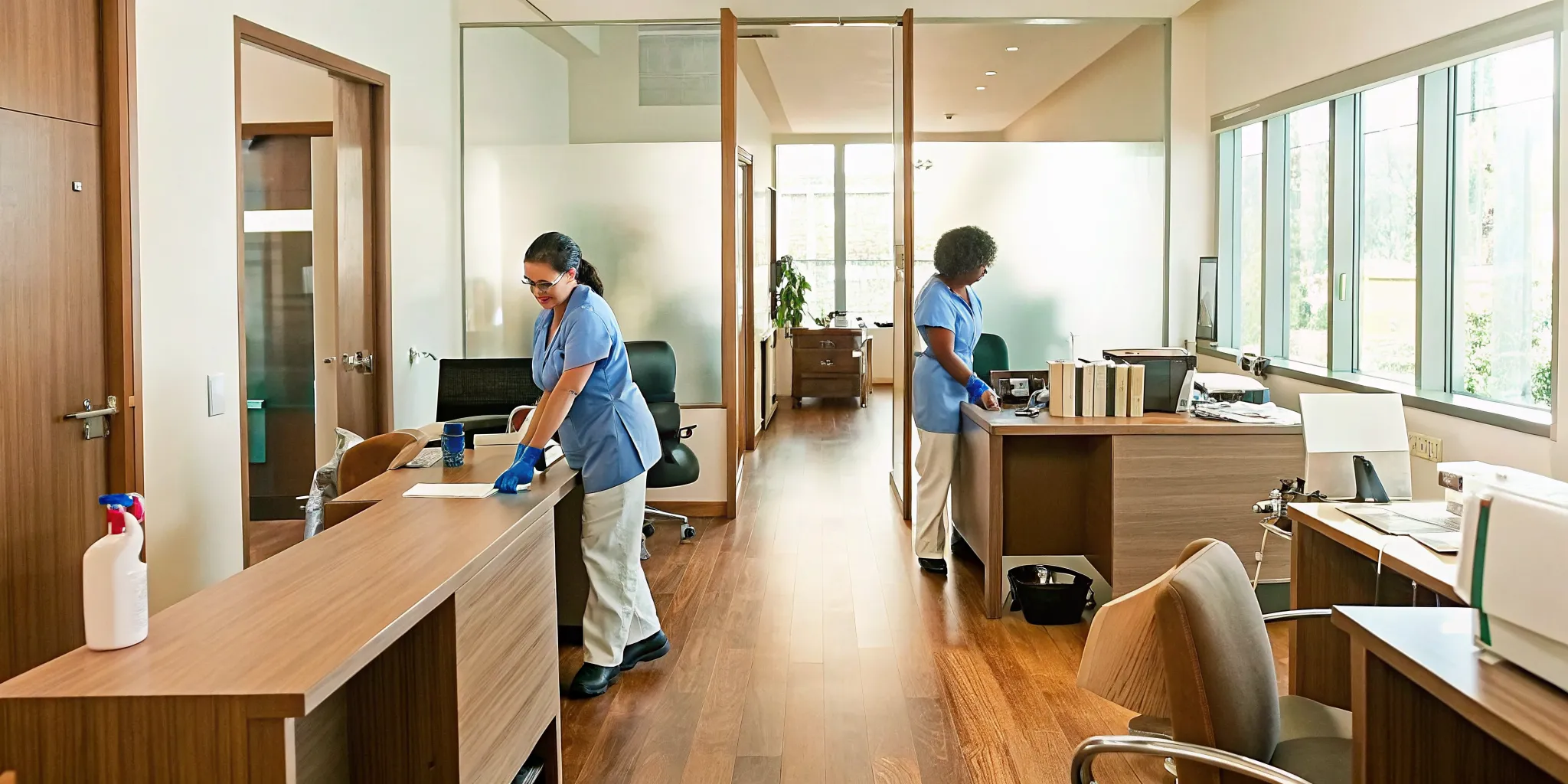 office cleaning checklist Oklahoma City commercial workspace